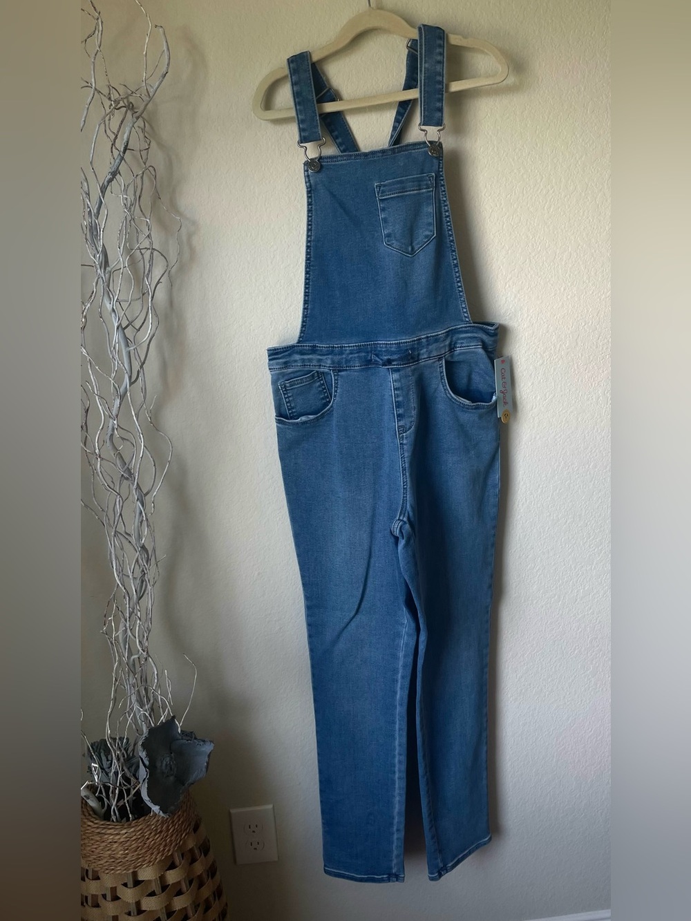 Cat&Jack classic Blue Denim Overalls
